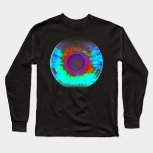 Multicolor Neon Eye / Rainbow Eye Long Sleeve T-Shirt